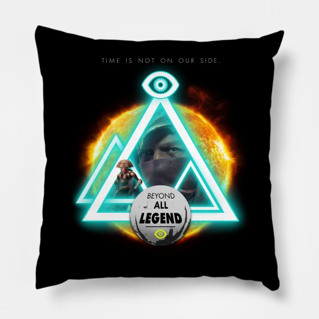 Beyond All Legend - Curse of Osiris Pillow by Burritozilla