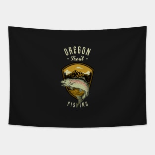 oregon trout fishing Tapestry