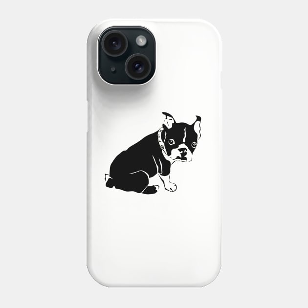 Boston Terrier - Boston Terrier Phone Case by Kudostees