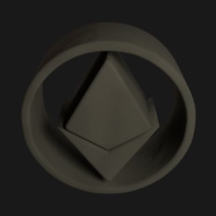 Ethereum - 3D - Stone T-Shirt