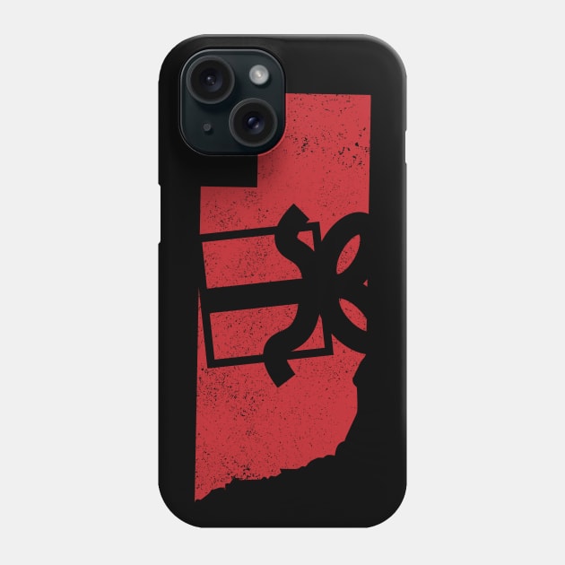 Christmas in Nebraska Phone Case by Commykaze