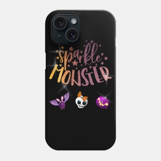 Sparkle Monster Funny Halloween Cute Easy Costume Phone Case