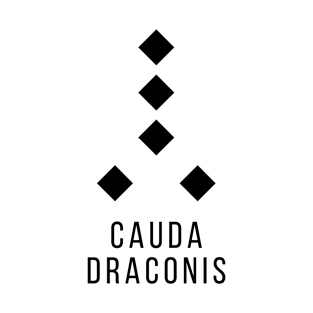 Cauda Draconis Geomantic Figure T-Shirt