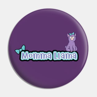 Momma Llama Full Art Pin