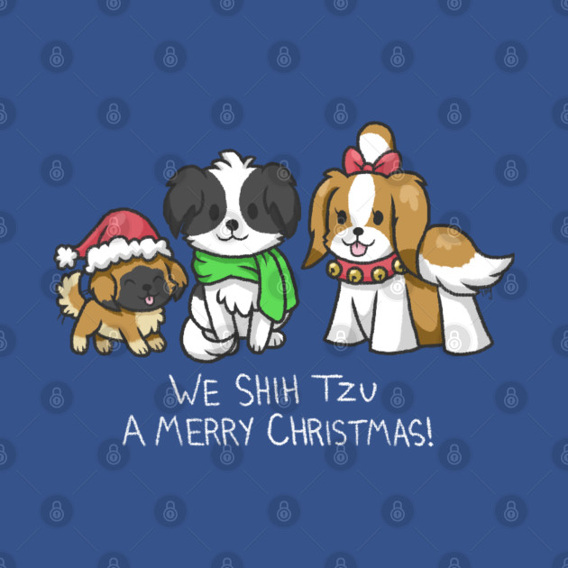 Disover Shih Tzu a Merry Christmas - Shih Tzu - T-Shirt