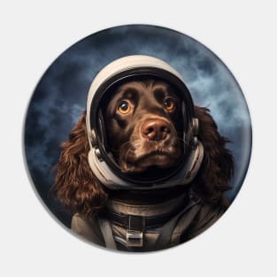 Astro Dog - Boykin Spaniel Pin