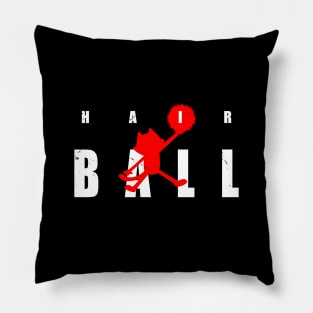 Funny Cats Basketball Hair Ball Gift For Cat Lovers Pillow