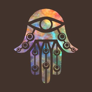 Galactic Hamsa 2 T-Shirt