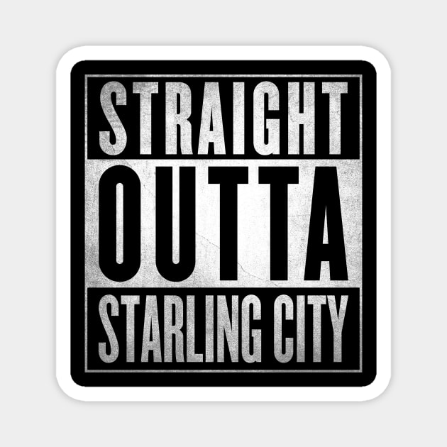 Straight Outta Starling City Magnet by fenixlaw