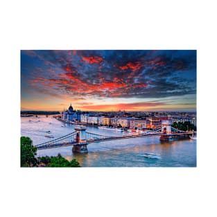 Budapest sunset T-Shirt