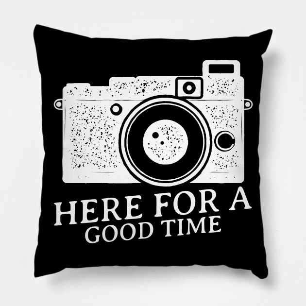 Good time with Camera Pillow by Istanbul