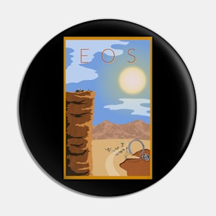 Eos travel poster Pin