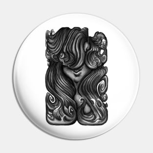 Luscious Locks - Harbour Mist Grey Pin