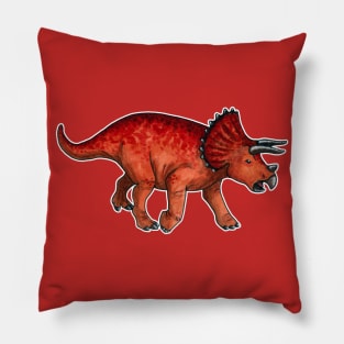 Triceratops Pillow
