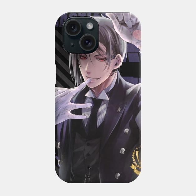 Kuroshitsuji - Sebastian Michaelis Phone Case by Recup-Tout