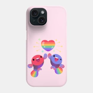 Rainbow guppy 4 Phone Case