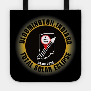 Bloomington Indiana Total Solar Eclipse 2024 Tote