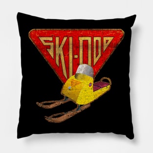 Vintage Ski Doo Pillow