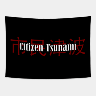 Citizen Tsunami Tapestry