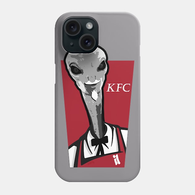 Colonel Lama Su & KFC Phone Case by Kaiju-Ro