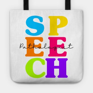 SLP Teacher Speech Therapy Speech Language Pathologist Tote