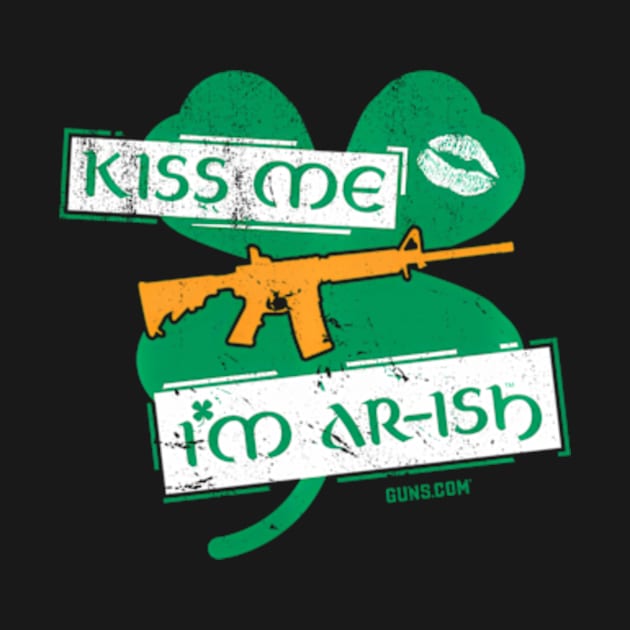 Kiss Me I'M Ar-Ish W C - St. Patrick'S Day by Ro Go Dan