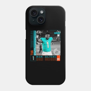 Tua Tagovailoa Paper Poster Phone Case