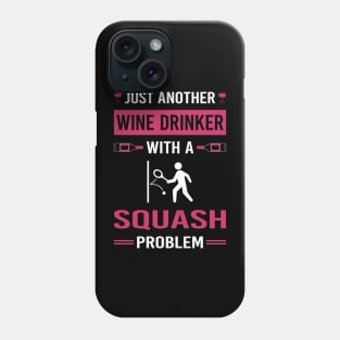 Wine Drinker Squash Phone Case