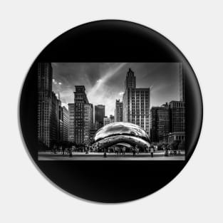 The Chicago Bean Pin