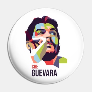 Che Guevara in WPAP Pin