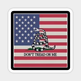 Don’t tread on me usa flag Magnet