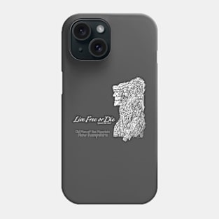 Old Man of the Mountain LIVE FREE or DIE Phone Case