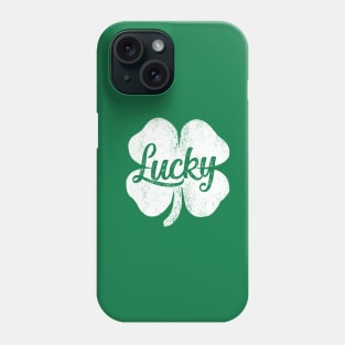 lucky st patricks day Phone Case