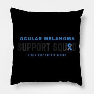 Ocular Melanoma Support Squad Pillow