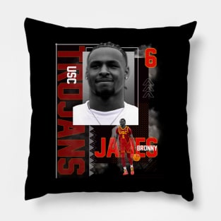 Bronny James 6 Pillow