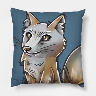 Pocket Cute Corsac Fox Pillow