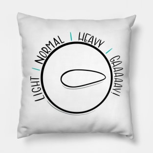 Normal is a washing machine setting Pillow