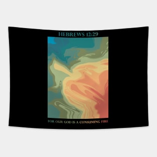 Consuming Fire  / Hebrews 12:29 Tapestry