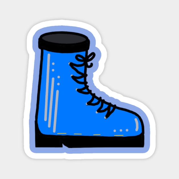 LMSYF boot Magnet by LetMeSeeYourFootwork