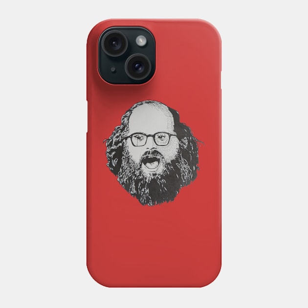 Allen Ginsberg No.2 Phone Case by AndersHoberg