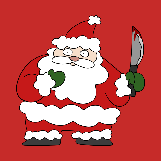 Spooky Santa Claus by saradaboru