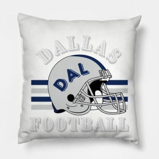 Dallas Football Vintage Style Pillow