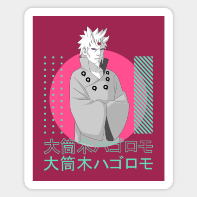 Hagoromo Otsutsuki Hagoromo Otsutsuki Pegatina Teepublic Mx