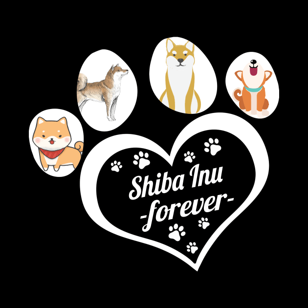 Shiba Inu forever by TeesCircle