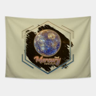 Planet Mercury: Fastest Planet Tapestry