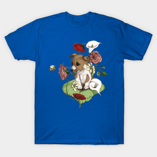 Puppy Bouquet - Puppy - T-Shirt