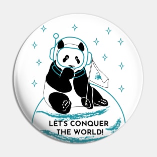 Let's conquer the world! Pin