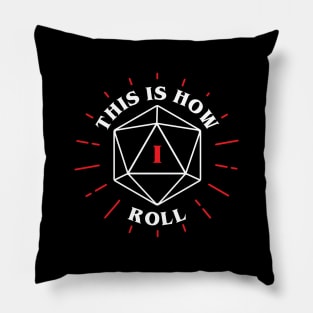 D&D Rollers Pillow