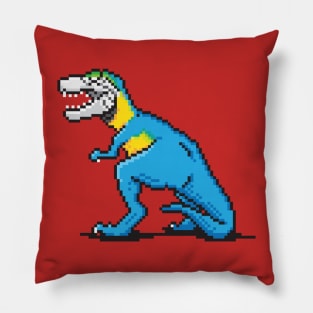 Pixevolution - Tyrannosaurus Macaw Pillow