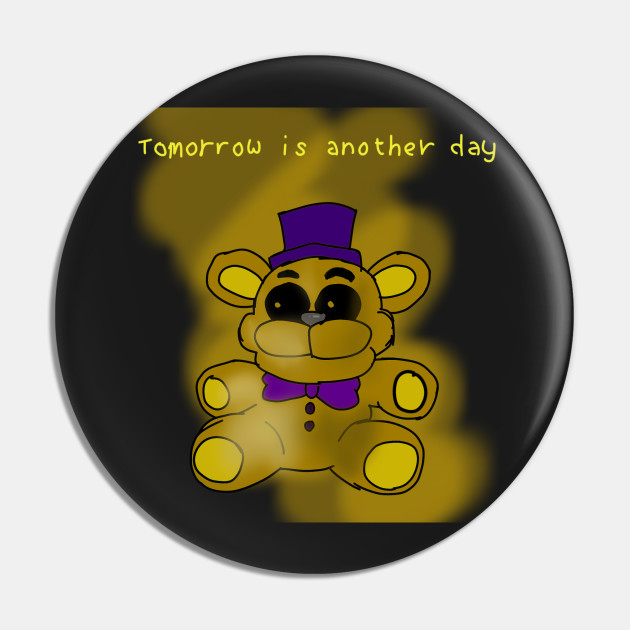 Psychic Friend Fredbear Fnaf Pin Teepublic
